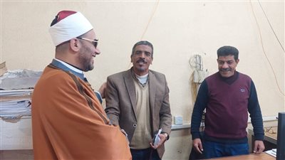 وكيل أوقاف الإسكندرية يتفقد انتظام العمل بأقسام المديرية