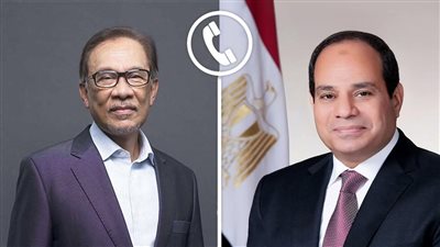 السيسي ورئيس وزراء ماليزيا يؤكدان على رفض تهجير الفلسطينيين من أراضيهم