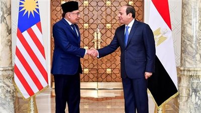 الجهود المصرية لتنفيذ اتفاق وقف إطلاق النار في غزة تتصدر مباحثات السيسي ورئيس وزراء ماليزيا