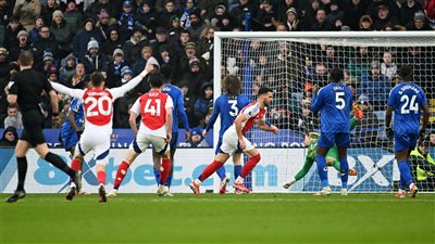 آرسنال يحقق فوزا صعبا على ليستر سيتي 2-0 في الدوري الإنجليزي (فيديو)