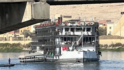 نجاة 50 سائحًا من حريق محدود في باخرة سياحية بأسوان