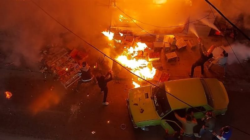 حريق محمصة بالإسكندرية،