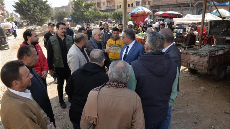 جولة محافظ الدقهلية،