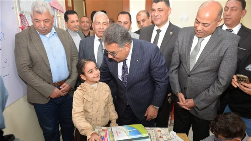 افتتاح مدارس بالسنبلاوين،
