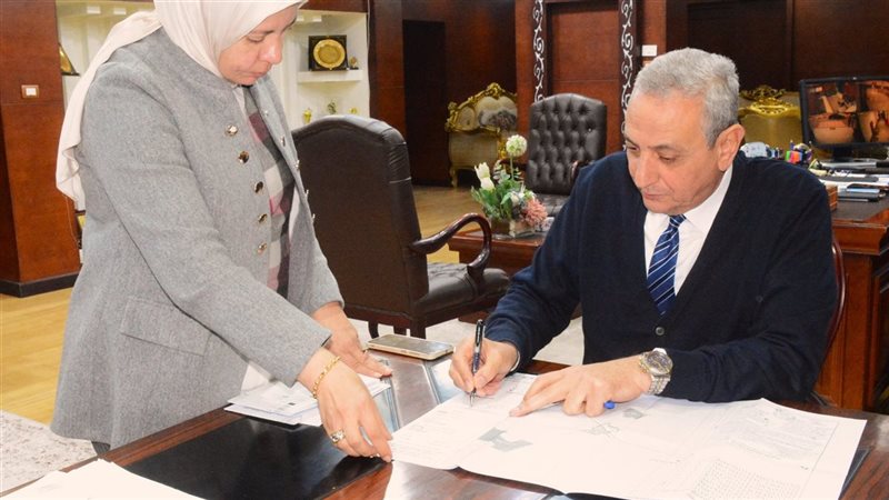 محافظ الغربية يعتمد