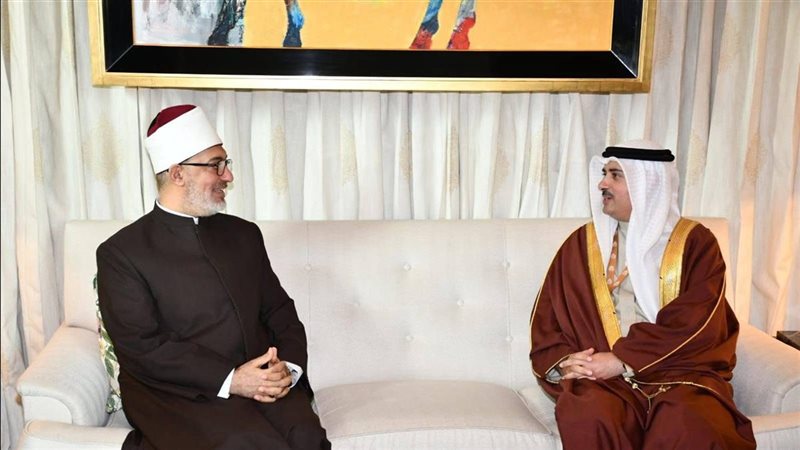  مفتي الجمهورية يلتقي