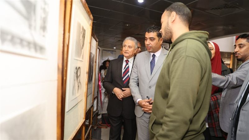 افتتاح المعرض التراثى