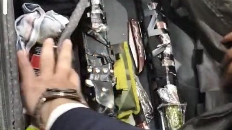 مضبوطات مطار القاهرة