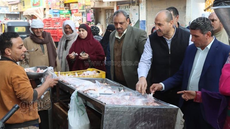 سكرتير بني سويف يتفقد
