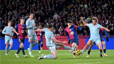 الموعد والتشكيل المتوقع لمباراة برشلونة وأتلتيكو مدريد بكأس ملك إسبانيا