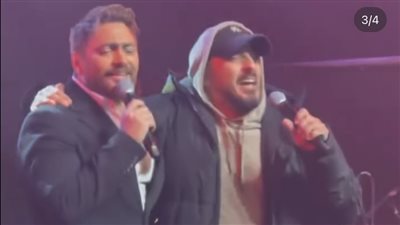 شاهد، حسام الحسيني يغني مع تامر حسني come back to me بعد 16 عاما من طرحها
