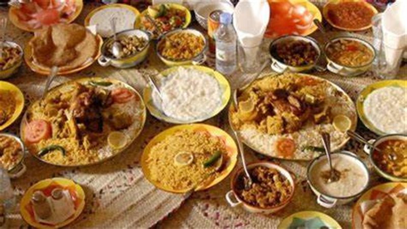 وجبة الإفطار في رمضان،فيتو