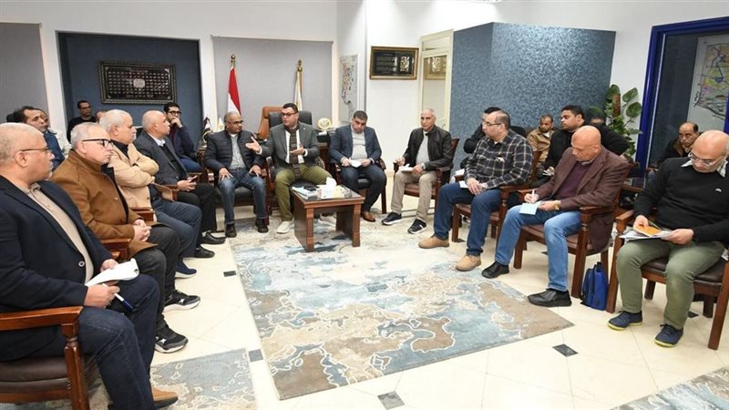 اجتماع وزير الاسكان