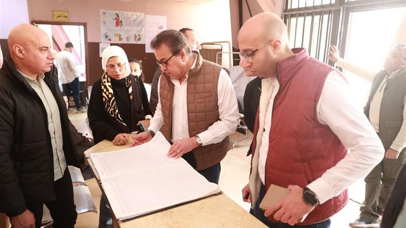  زيارة مفاجئة د.خالد