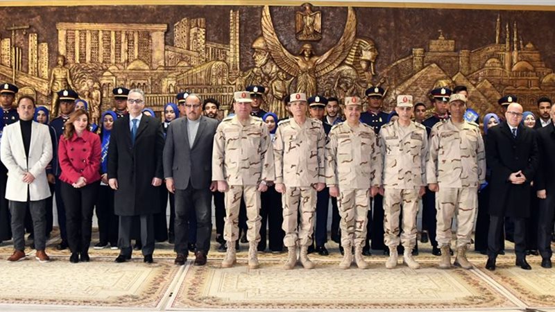 جانب من الزيارة 