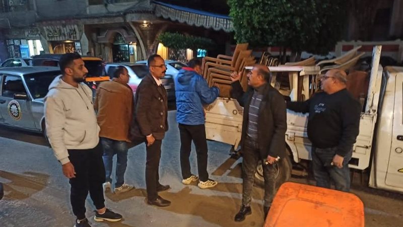 حملة اشغالات ليلية