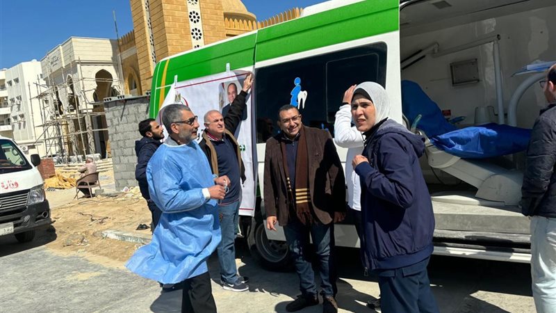 القافلة الطبية في