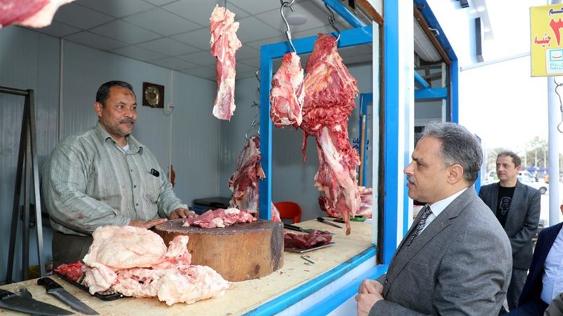  محافظ الشرقيةيتفقدمنفذمؤسسةحياة