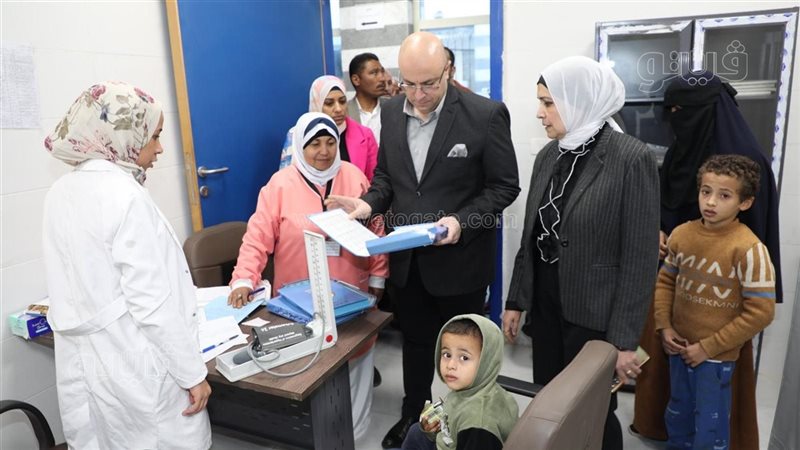 محافظ بني سويف يتفقد