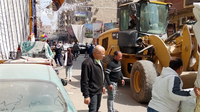 حملة إزالة الإشغالات