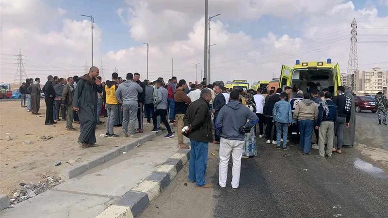حادث تصادم بالطريق