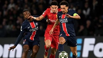 تشكيل باريس سان جيرمان المتوقع أمام ليفربول في دوري أبطال أوروبا