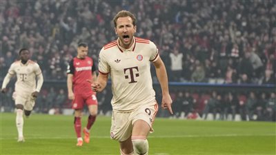 بايرن ميونخ يضرب ليفركوزن بثلاثية في ذهاب دور الـ16 لدوري أبطال أوروبا 