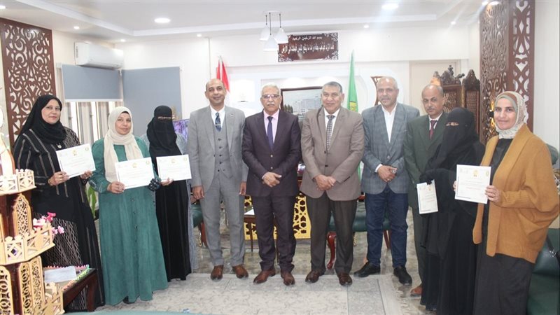 جانب من التكريم،