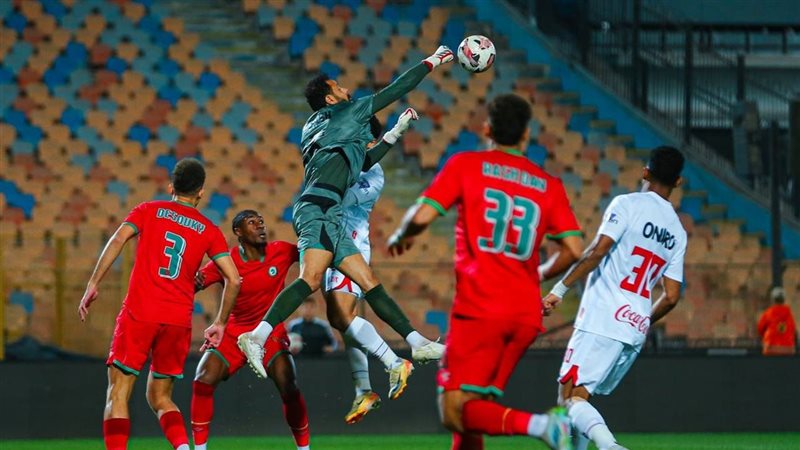 الزمالك ضد مودرن