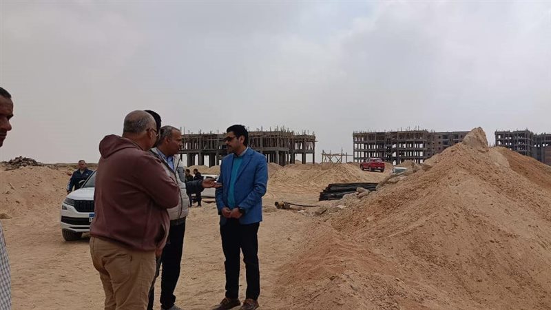 بدء تنفيذ مشروع شقق