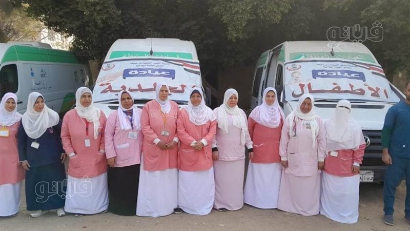 قافلة طبية بقرية