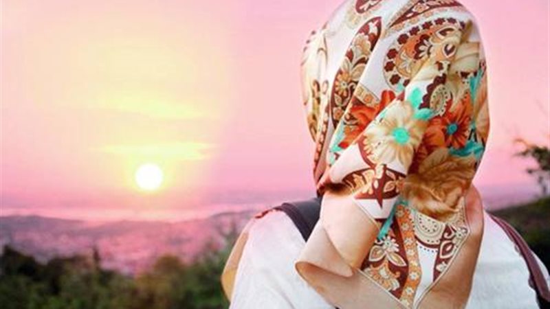 المرأة المحجبة 