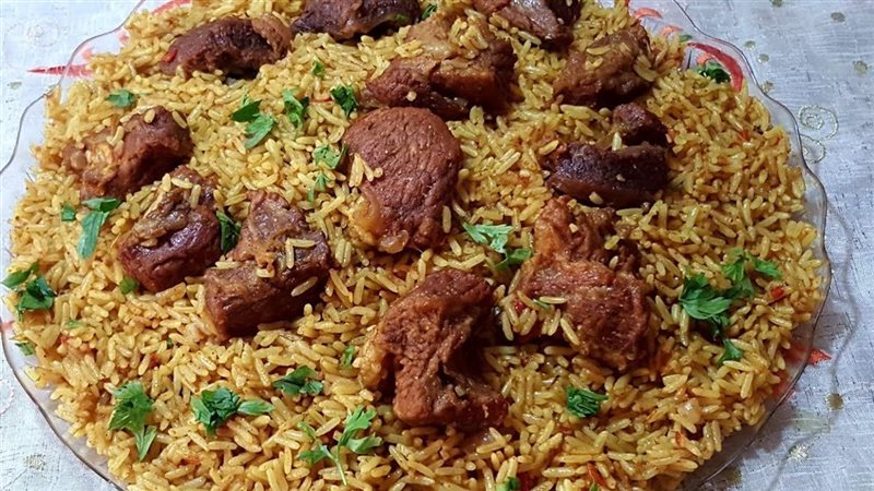 الكبسة باللحمة