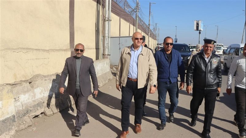 محافظ القليوبية خلال