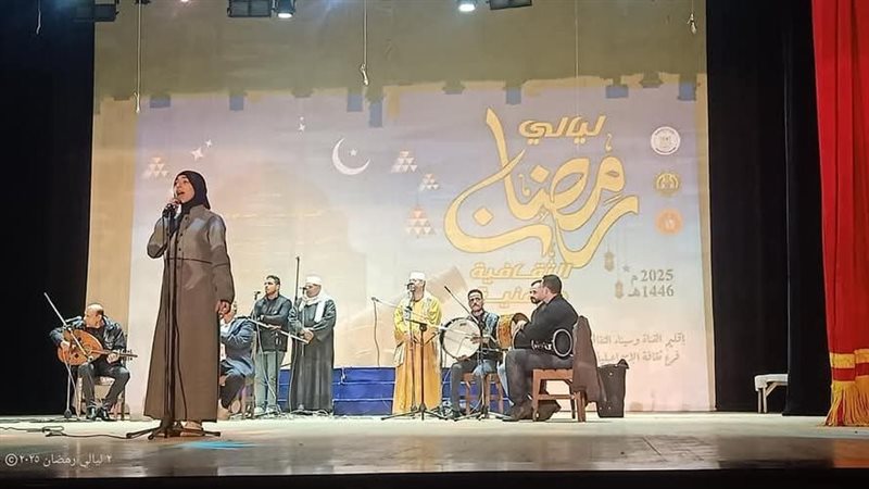 جانب من ليالي رمضان،