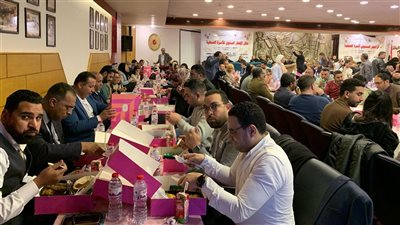 1600 صحفي يشاركون في الإفطار السنوي لنقابة الصحفيين (صور) 