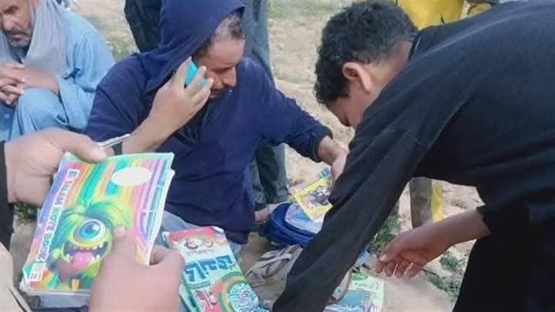 انهيار أهالي الأطفال
