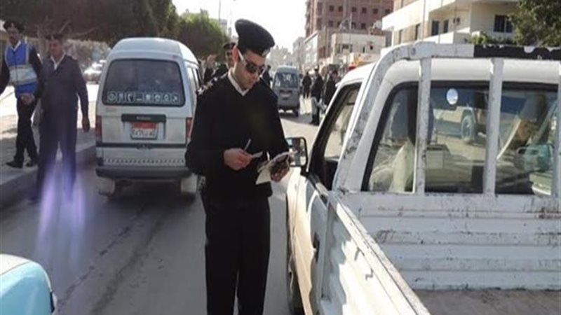 حملات مرورية مكثفة