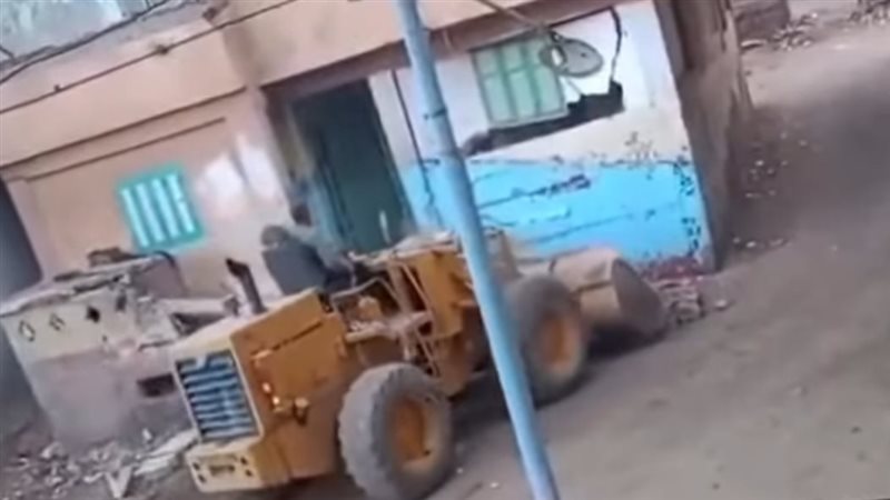 حبس المتهم بهدم منزل