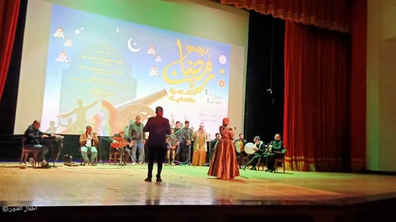 جانب من ليالي رمضان،