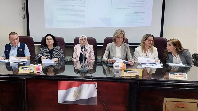 لقاء وفد سفيرة النرويج