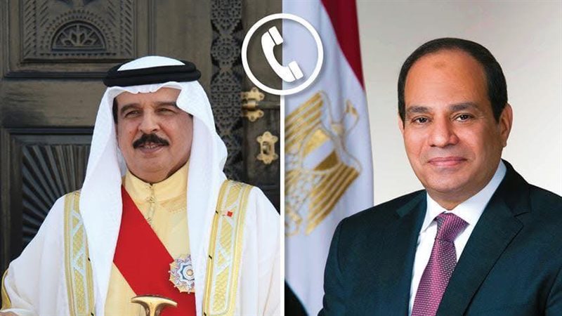 الرئيس السيسي وملك