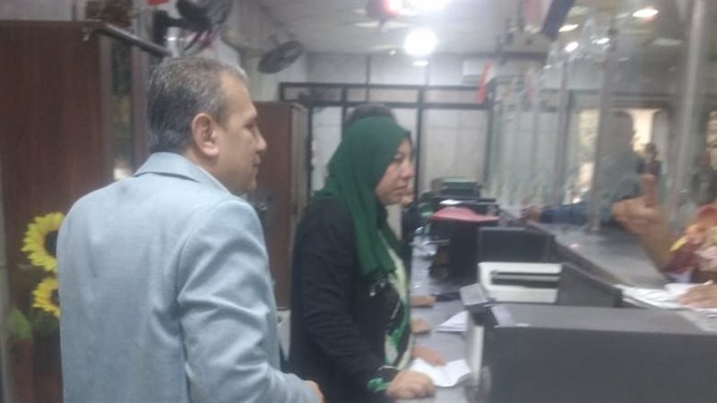 ابوالفتوح يتفقدالمركزالتكنولوجى