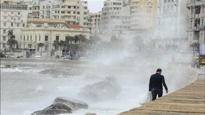 الأرصاد: نشاط الرياح وارتفاع الأمواج بهذه الشواطئ 