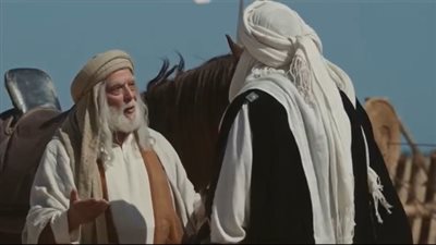 مسلسل معاوية الحلقة الأخيرة، ظهور خاص للراحل أشرف عبد الغفور بشخصية أبو أيوب الأنصاري