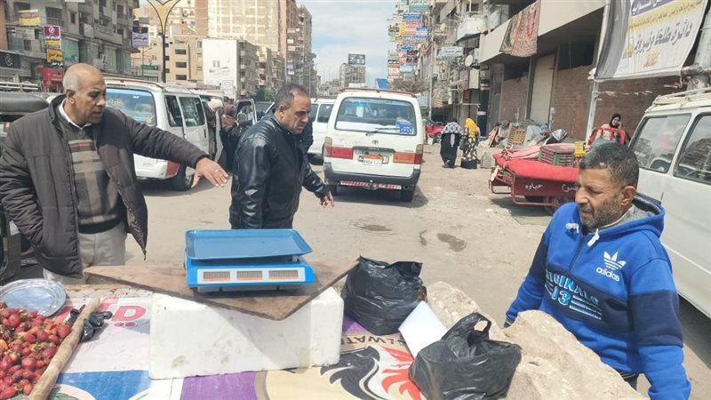 حملة إشغالات في طلخا،