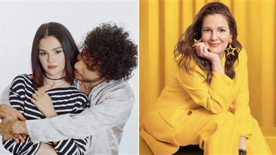  سيلينا جوميز وبيني بلانكو ضيفي برنامج Drew Barrymore show 