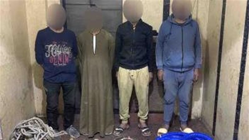 ضبط 4 أشخاص للتنقيب