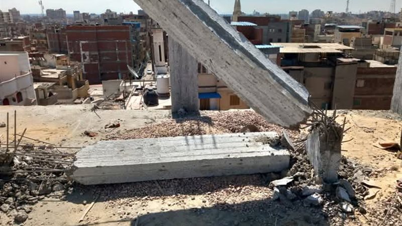 ازالة التعديات بالبحيرة