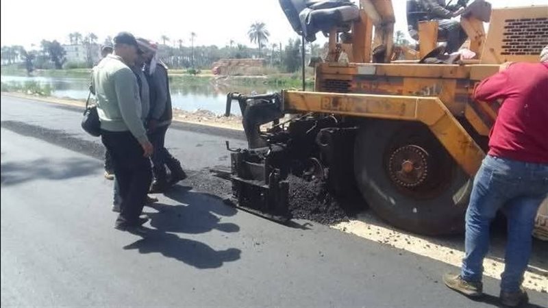 رصف المدخل الرئيسي